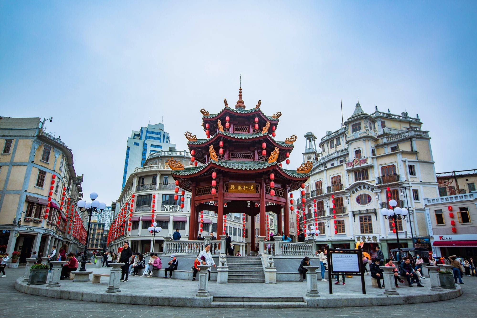 汕头小公园的中心景点